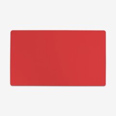 Plain Red Playmat